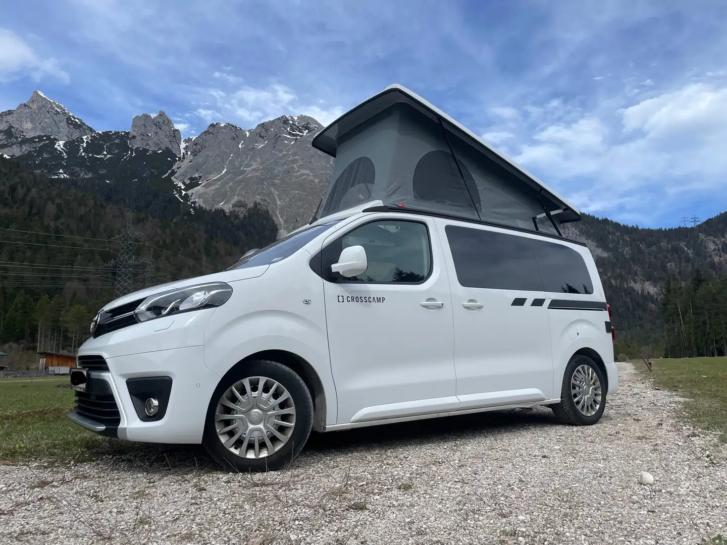 Toyota Proace Crosscamp Camper Wit - 1