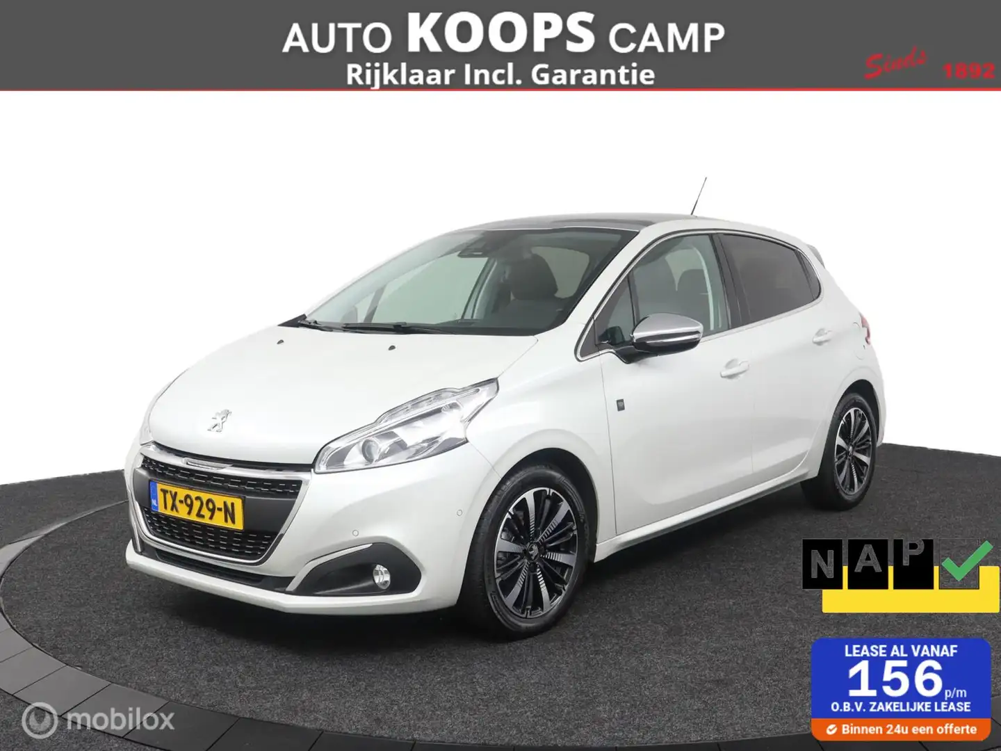 Peugeot 208 1.2 PureTech Allure Tech Edition | Carplay | Glaze Wit - 1