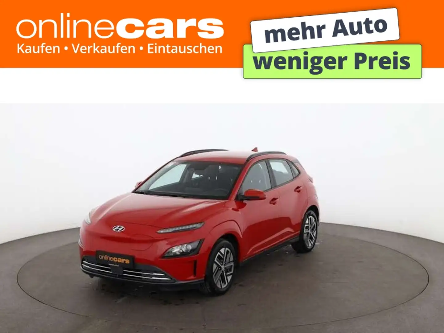 Hyundai KONA Select Elektro 64kWh Aut RADAR DIGITAL-TACHO Rot - 1