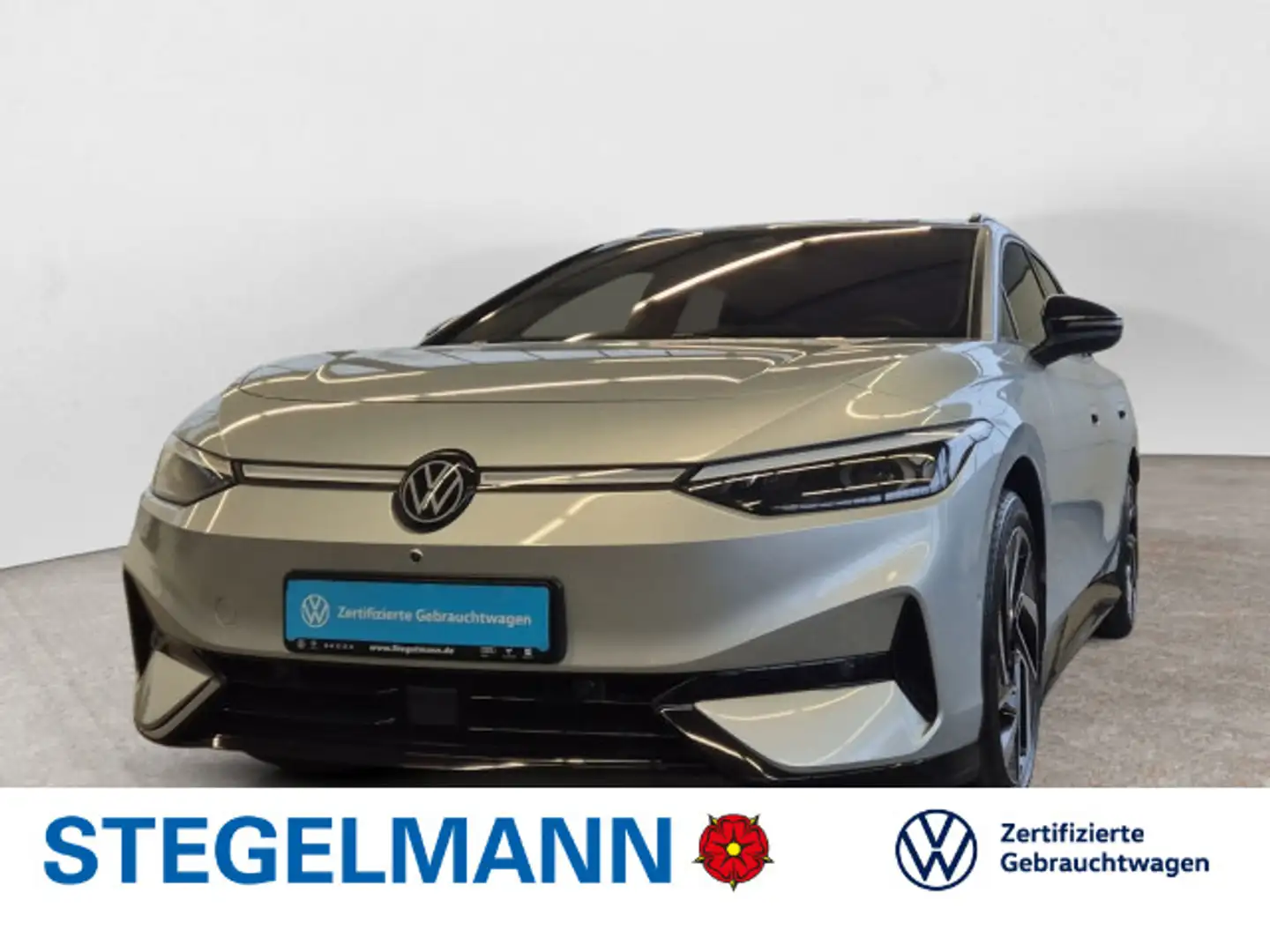 Volkswagen ID.7 Tourer Pro 210kW/77kWh *AHK*+3J. Garantie*K Silber - 1