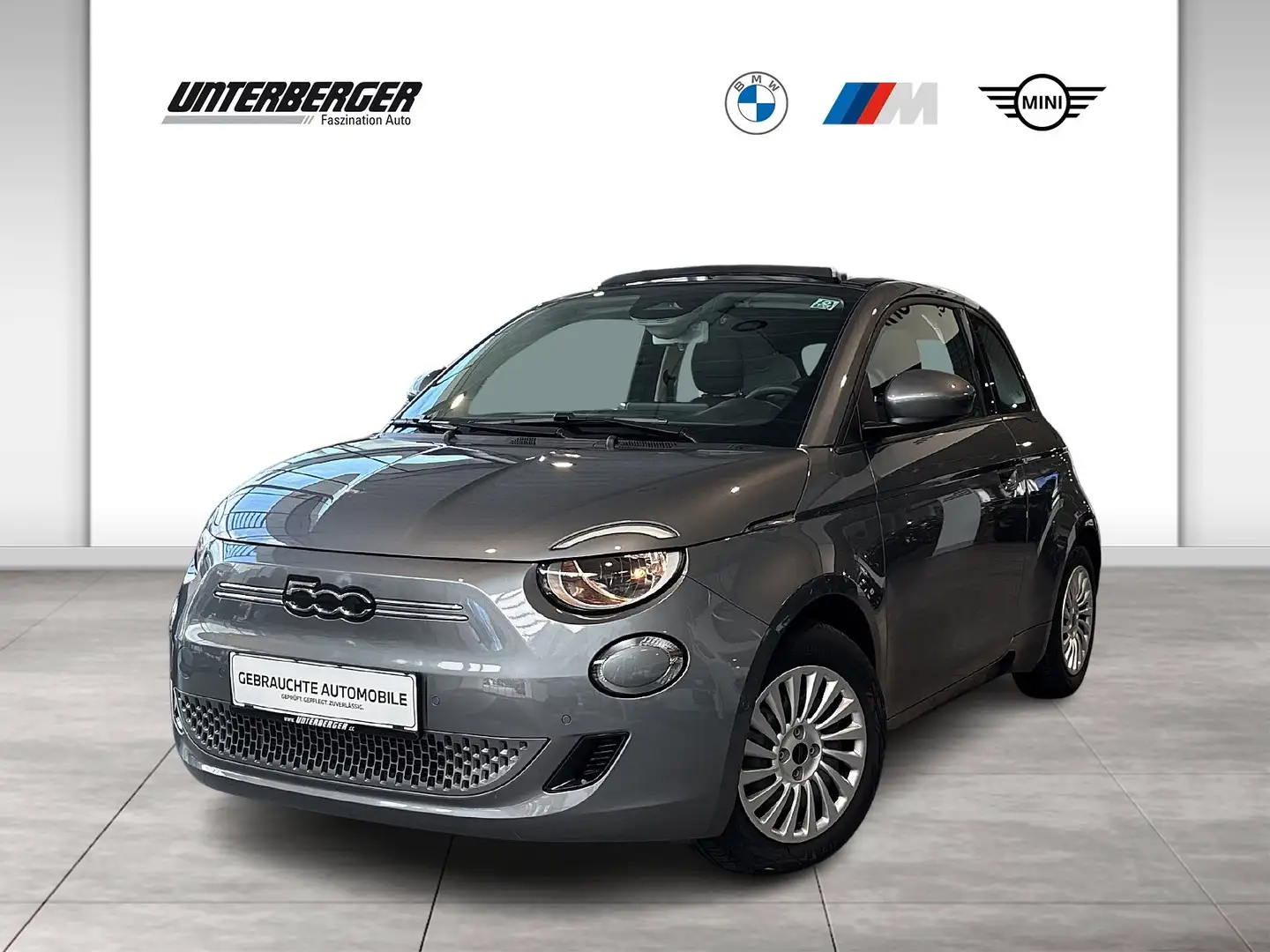 Fiat 500C Elektro Gris - 1