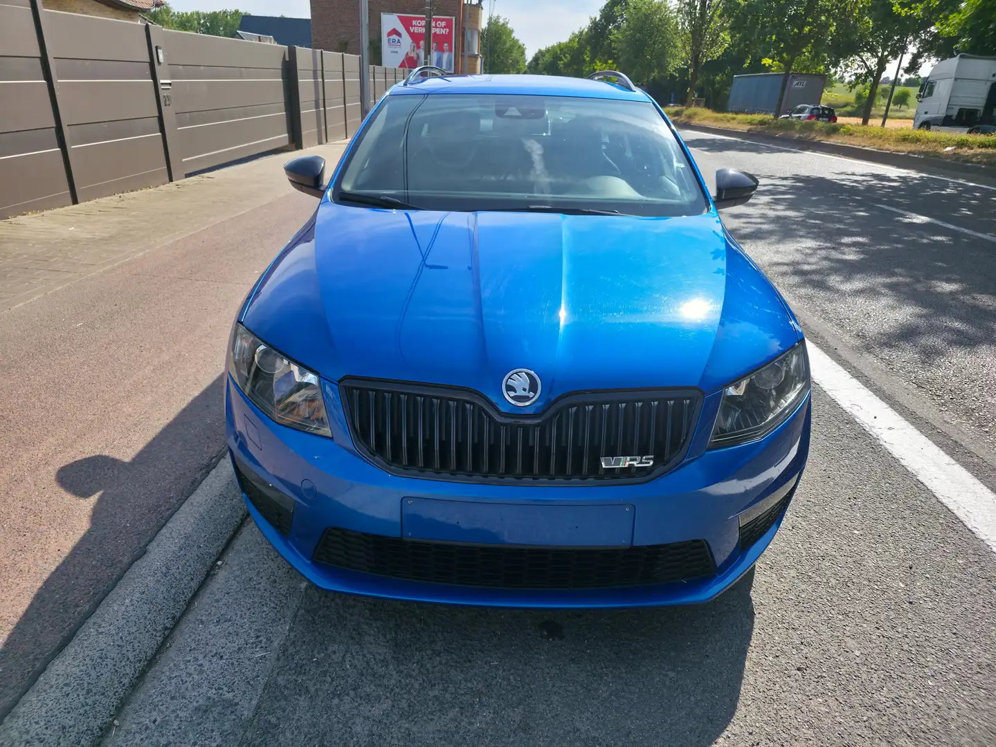 Skoda Octavia SW RS 2.0 CR TDi 1°EIG. PERFECTE STAAT FULL !! Синій - 2
