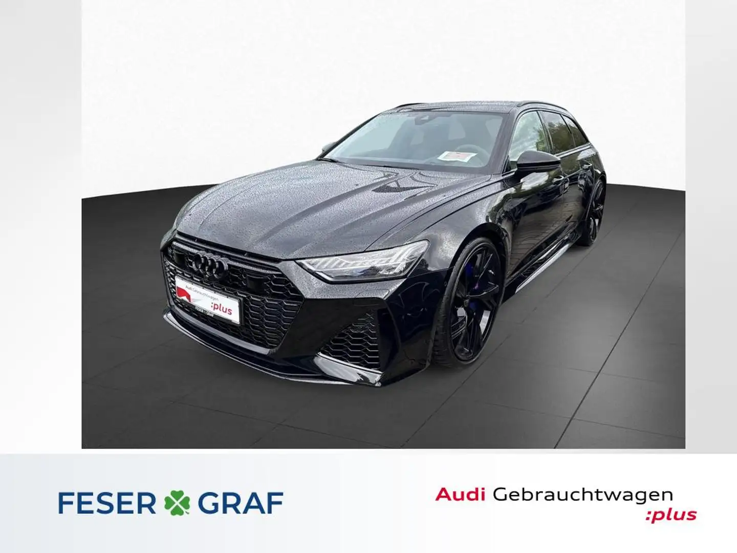Audi RS6 Keramik Matrix Pano Dynamikpaket plus HUD BO Schwarz - 1
