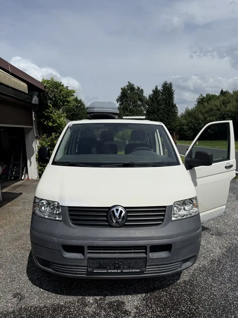 Volkswagen T5 Transporter Kasten Blanco - 1