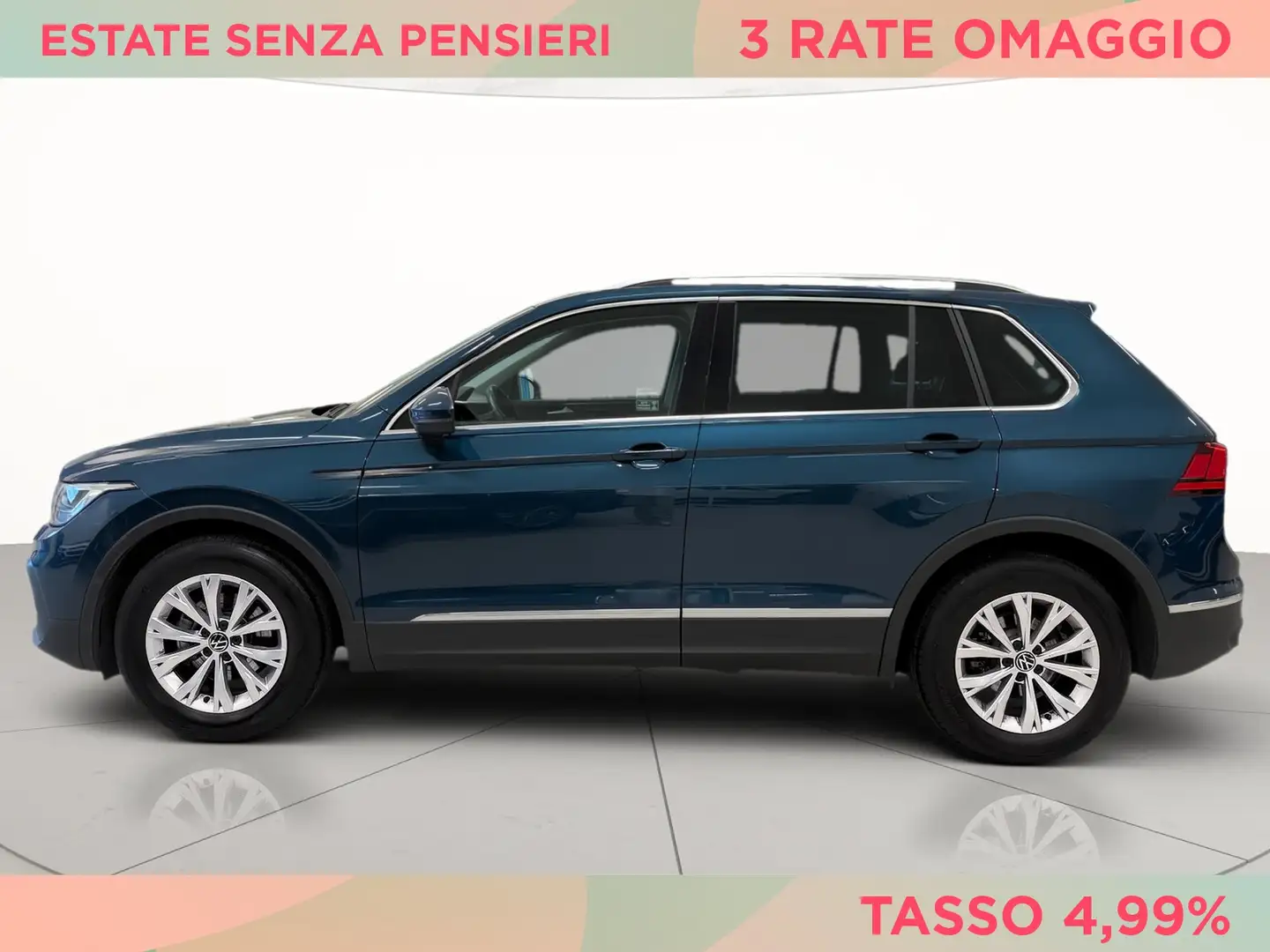 Volkswagen Tiguan 2.0 tdi life 150cv dsg Blu/Azzurro - 2