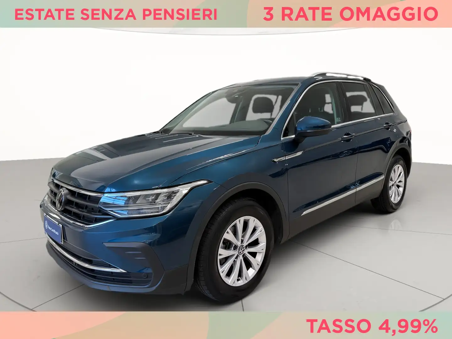 Volkswagen Tiguan 2.0 tdi life 150cv dsg Blu/Azzurro - 1