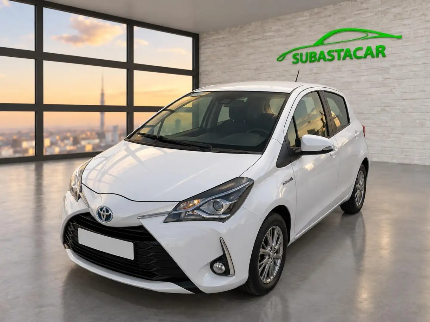 Toyota Yaris 100H 1.5 Active Blanco - 2