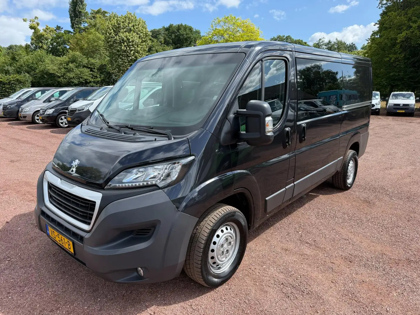 Peugeot Boxer 2.2 HDI L2H1 DC 2x Schuifdeur Navi / Airco / Cruis Zwart - 1