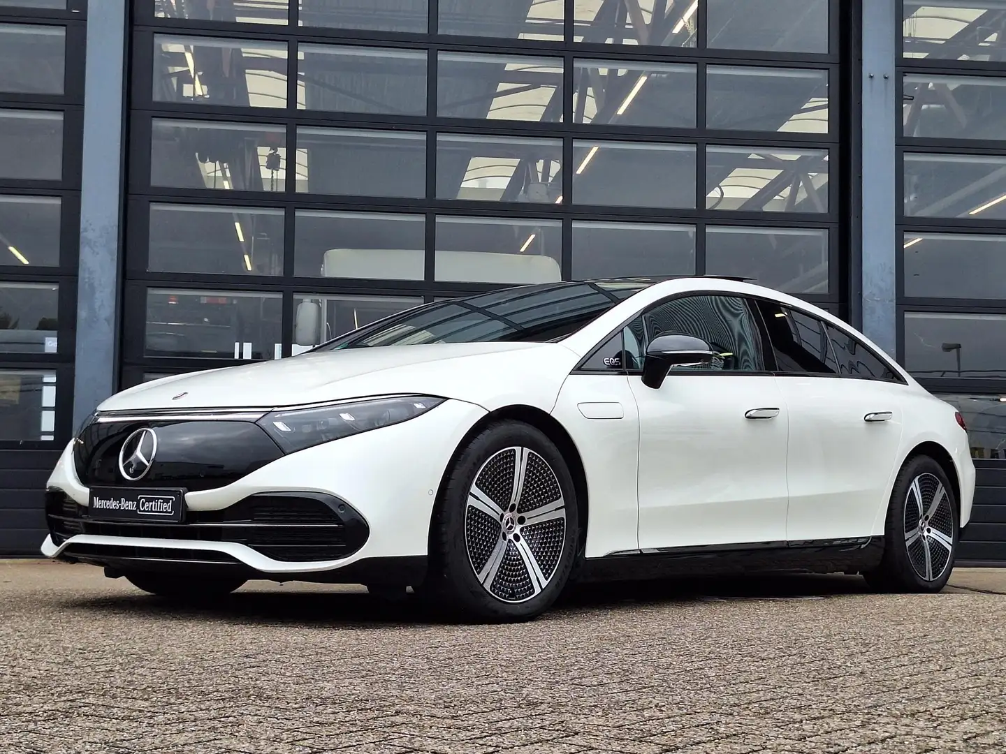 Mercedes-Benz EQS 450+ | Rijassistentie+ | Airmatic | Panoramadak | Blanco - 2