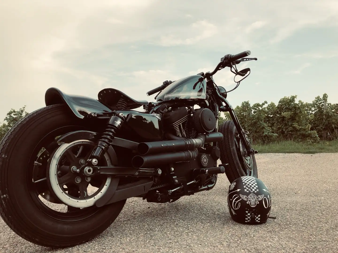 Harley-Davidson Sportster 1200 XL 1200 Custom Zwart - 2