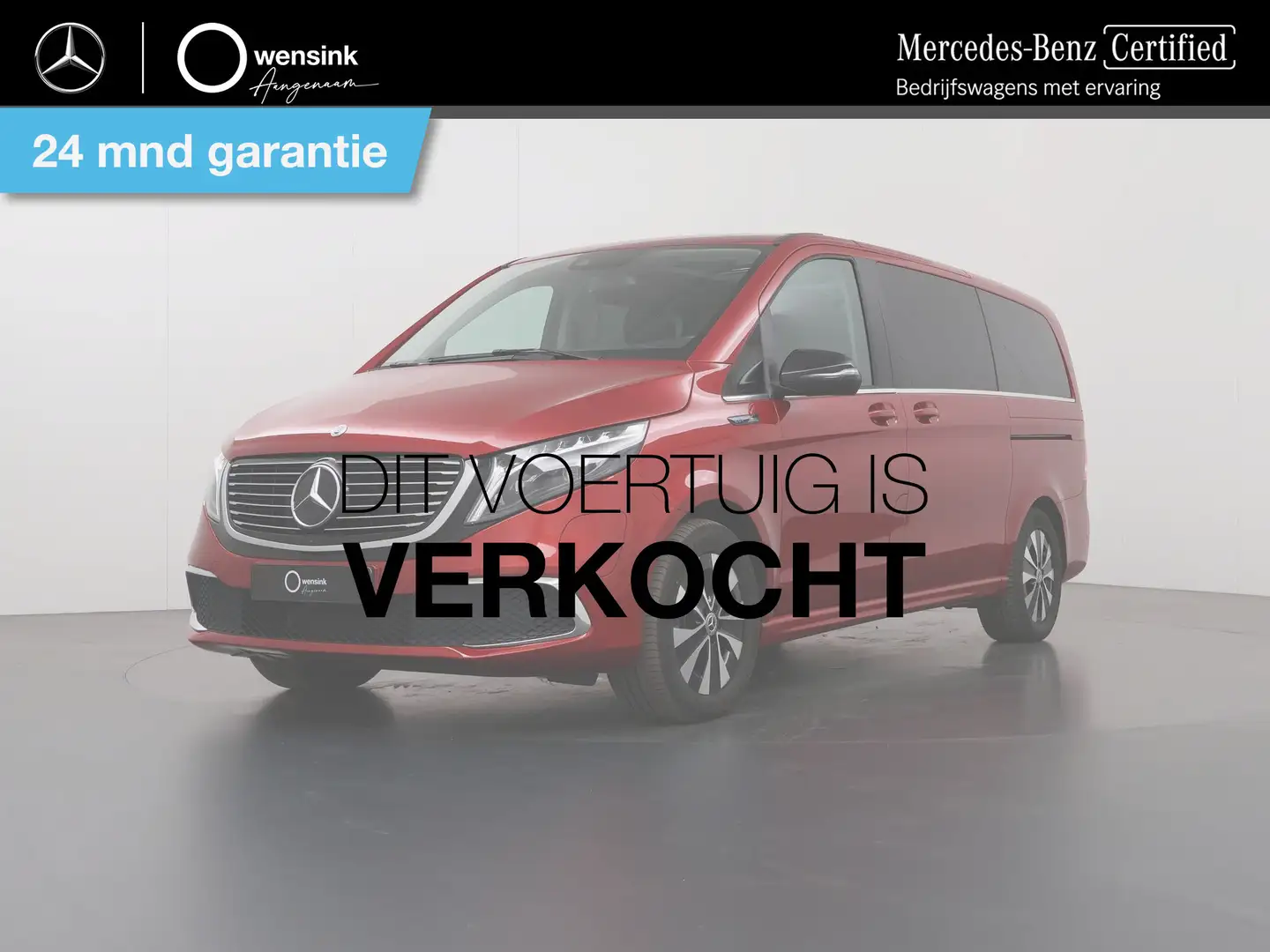 Mercedes-Benz EQV 300 L2 Business Solution Limited 90 kWh 360° Camera | Rood - 1