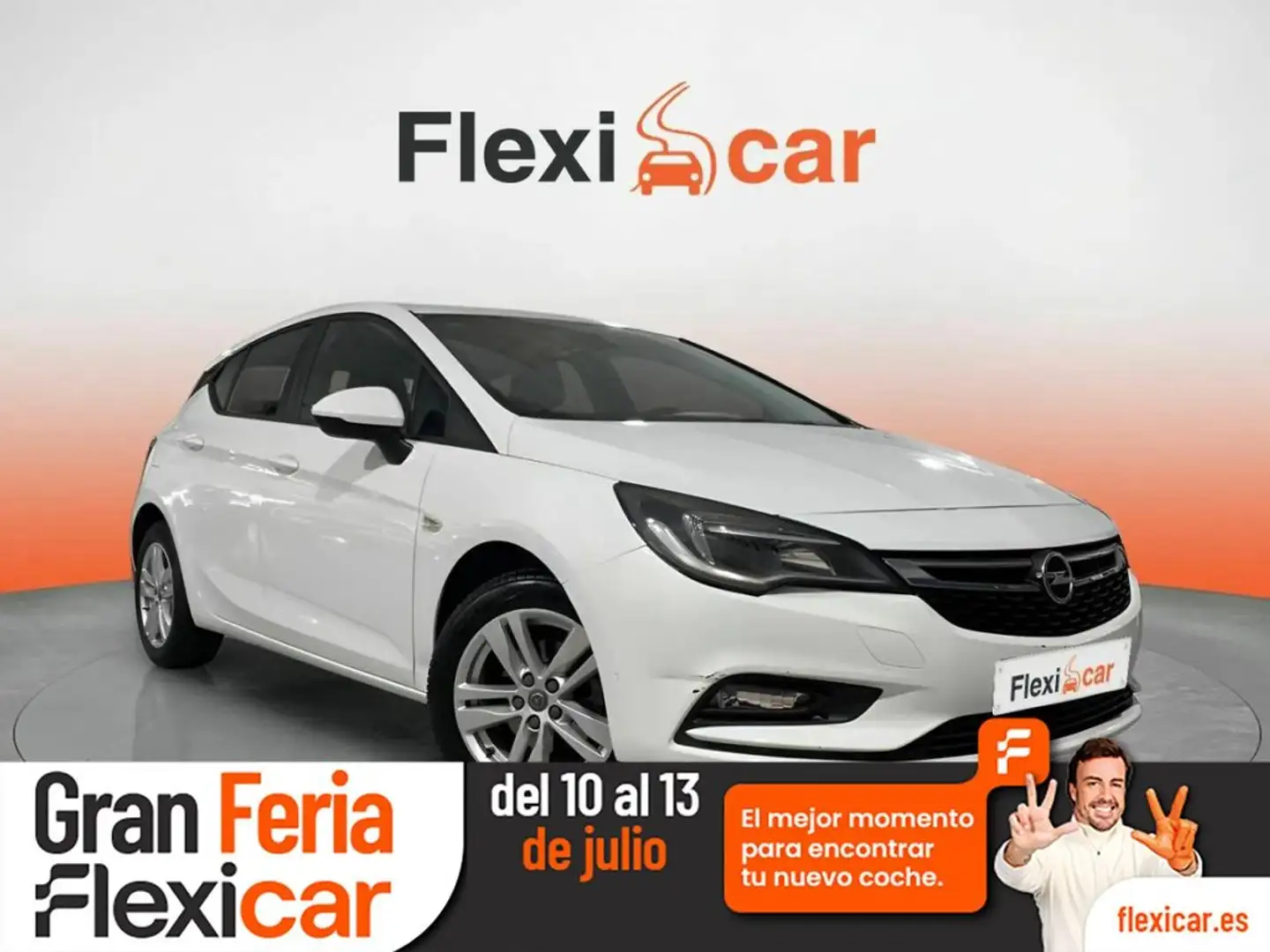 Opel Astra 1.0 Turbo S/S Selective MTA Blanc - 1