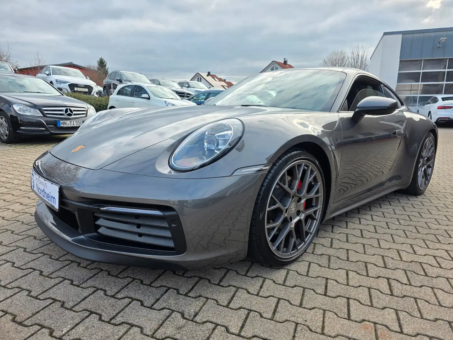 Porsche 992 911 Carrera S Sportabgas/Chrono/LED Gris - 1