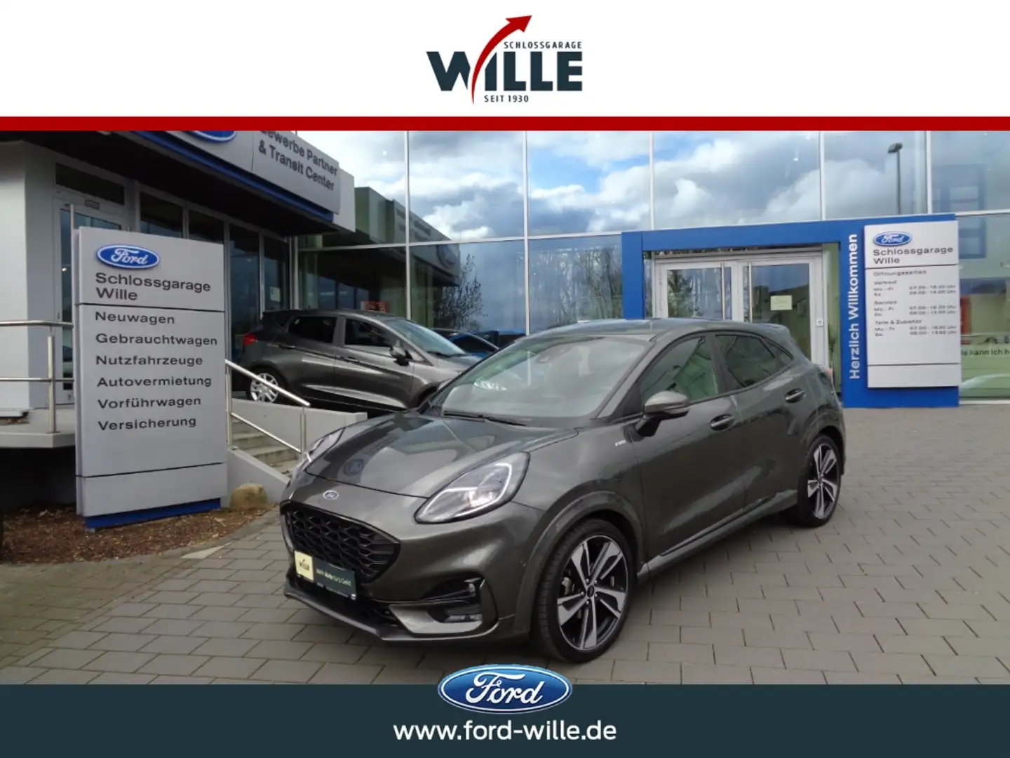 Ford Puma ST-Line X LED Navi RFK Design-Paket 1.0 EcoBoost M Gris - 1