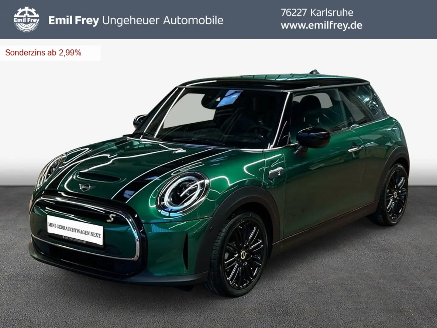 MINI Cooper SE Cooper SE MINI Yours Trim *HuD*LHZ* Grün - 1