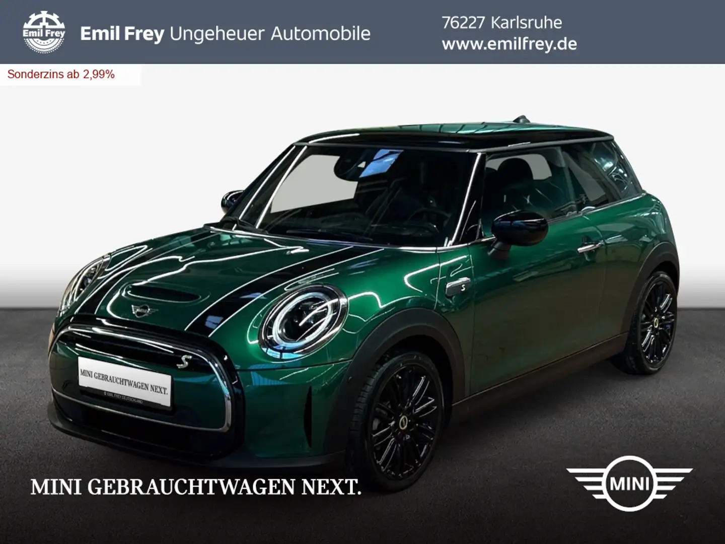 MINI Cooper SE Cooper SE MINI Yours Trim *HuD*LHZ* Zöld - 1
