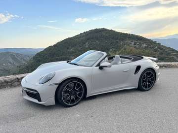 911Turbo S Cabriolet FULL options Sport Design Exclusive Manufaktur , Night Vision , Burmester , Porsche Approved 07/2027