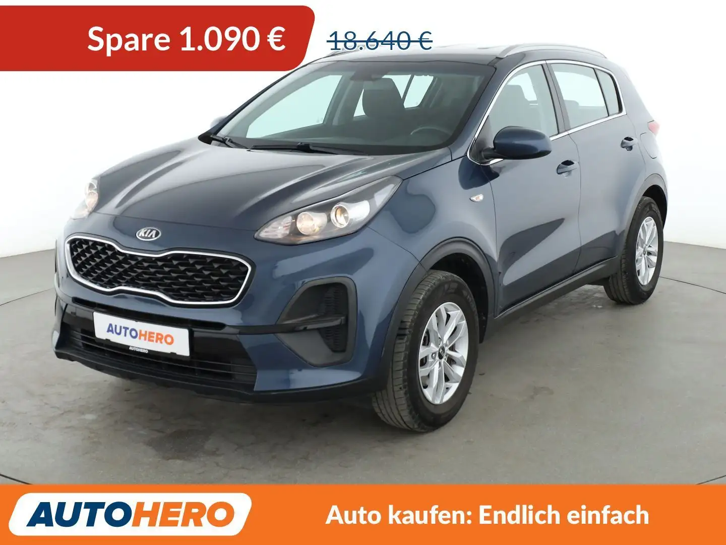 Kia Sportage 1.6 GDI Edition 7 2WD*TEMPO*CAM*SHZ* Blau - 1