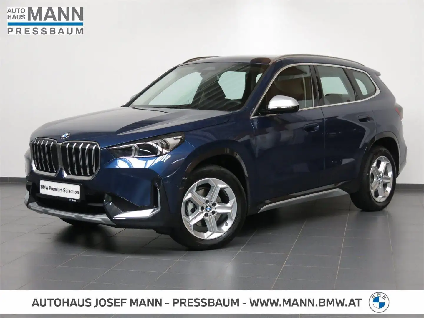 BMW X1 xDrive20d Bleu - 1