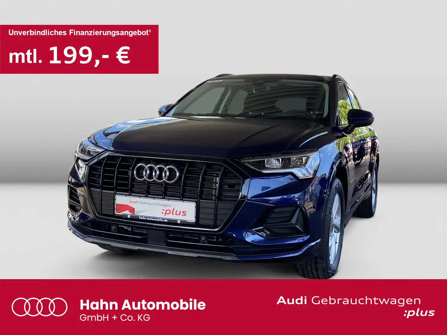Audi Q3 Advanced 35TFSI S-Trc Virtual AHK ACC Bleu - 1