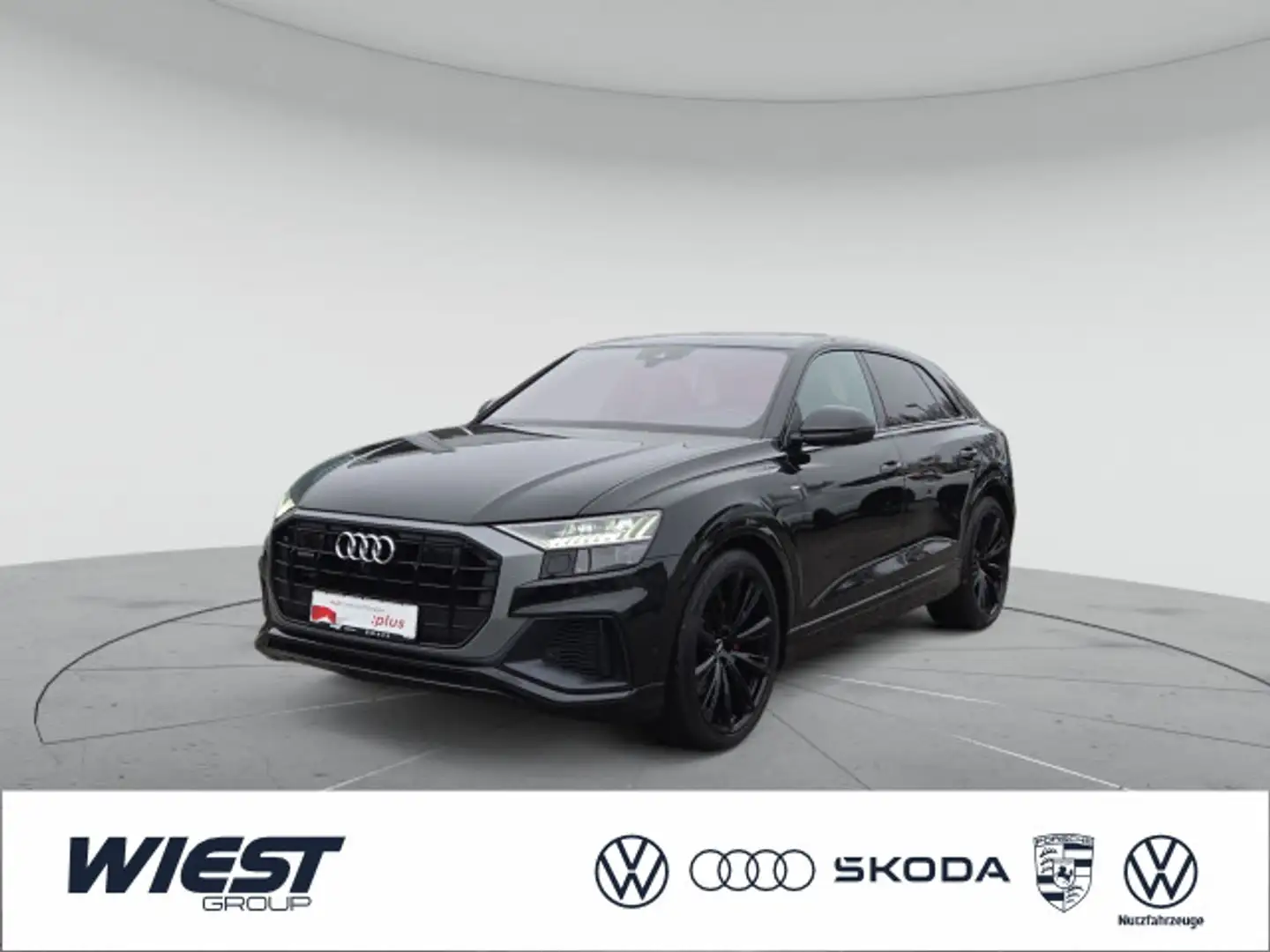 Audi Q8 55 TFSI, S LINE/LEDER/MATRIX/360°VIEW/STHZG./ Schwarz - 1