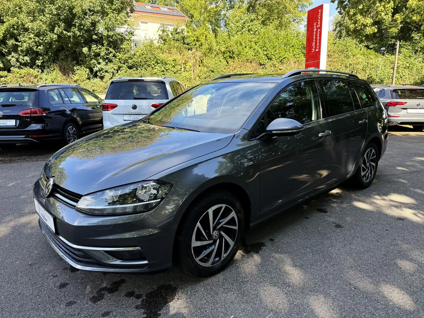 Volkswagen Golf Variant Join DSG Navi Pano Standheizung 1. Hand VW-Scheckh Grau - 1