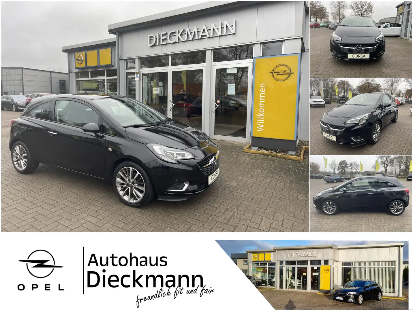 Opel Corsa Innovation SHZ PDC LM-17 Z IntelliLink Schwarz - 1