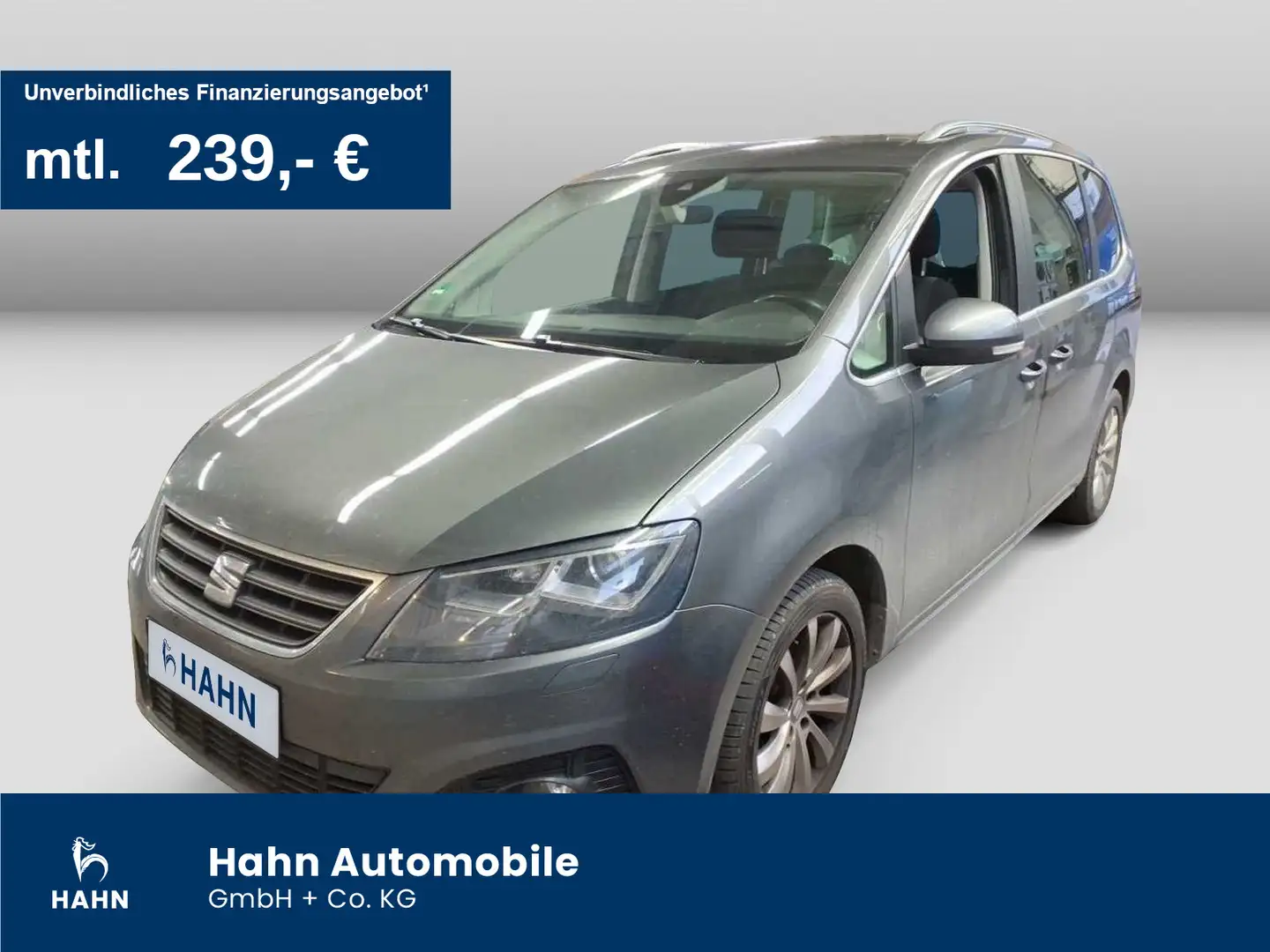 SEAT Alhambra 2.0TDI Style Ecomotive 7-Sitzer CAM Nav Gris - 1