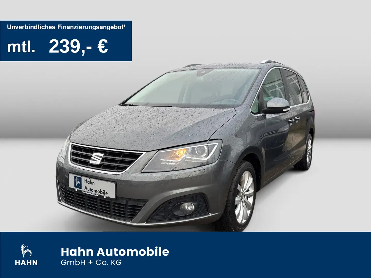 SEAT Alhambra 2.0TDI Style Ecomotive 7-Sitzer CAM Nav Grau - 1