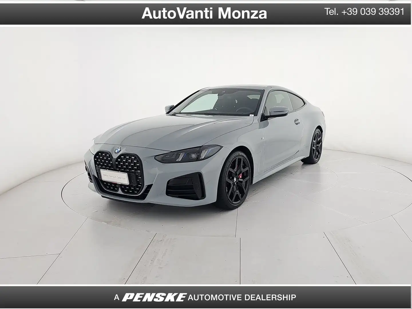 BMW 420 420d 48V xDrive Coupé Msport Pro Grigio - 1
