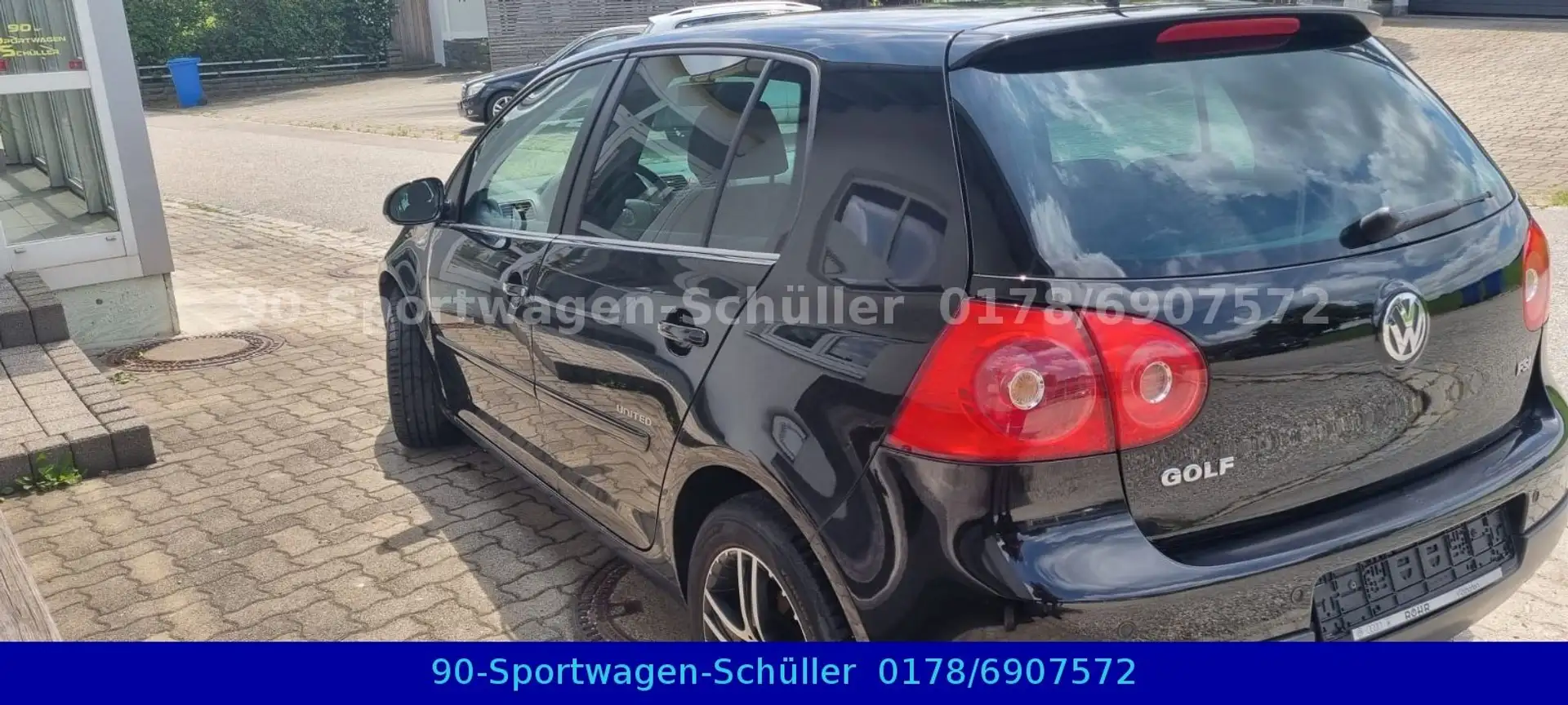 Volkswagen Golf V Lim. United*KLIMA*6-GANG*SHZ*TEMPO.*5-TÜR Schwarz - 2