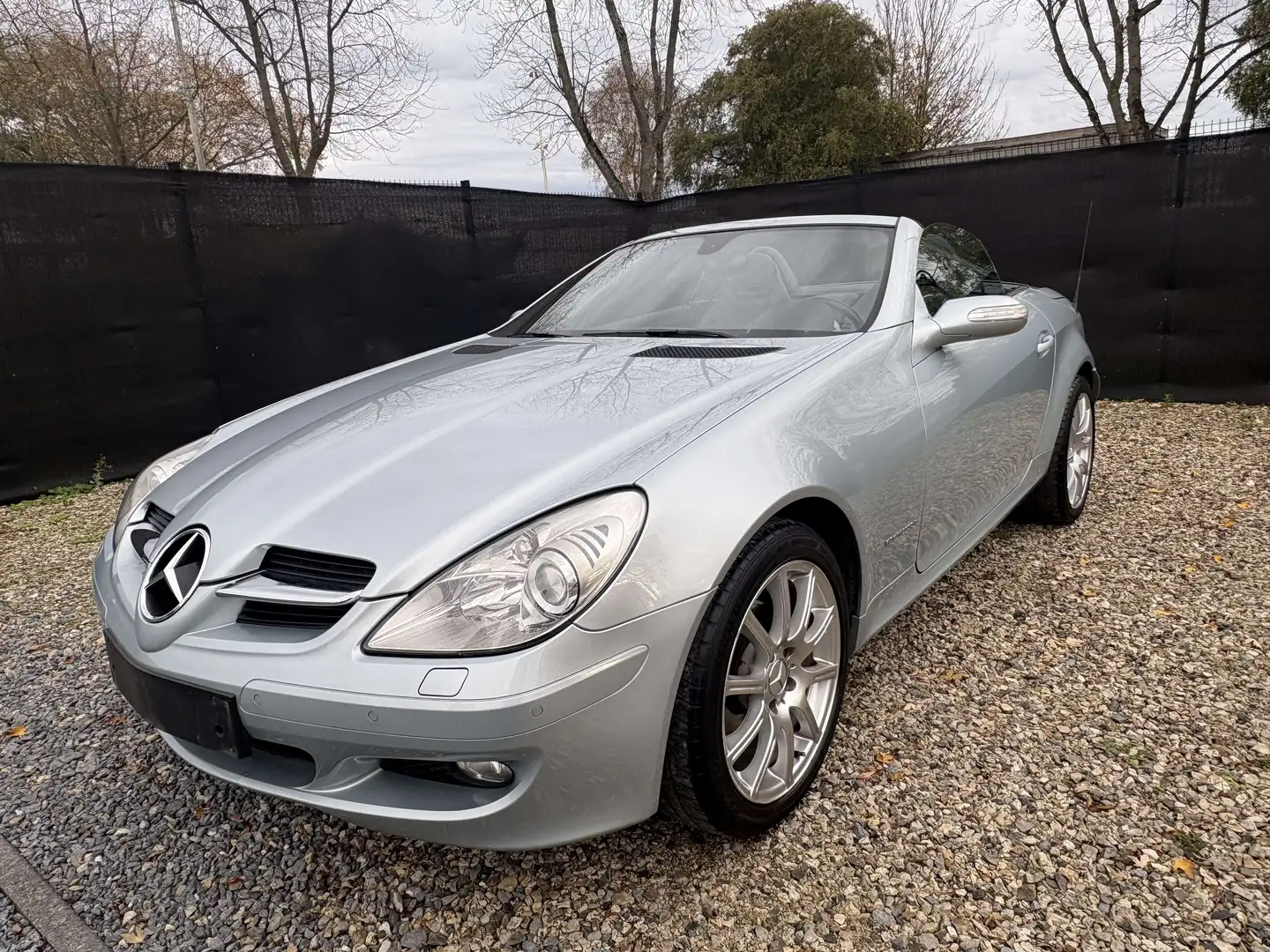 Mercedes-Benz SLK 200 SLK 200 Kompressor /1E PROP-CUIR-NAVI/ Argent - 1