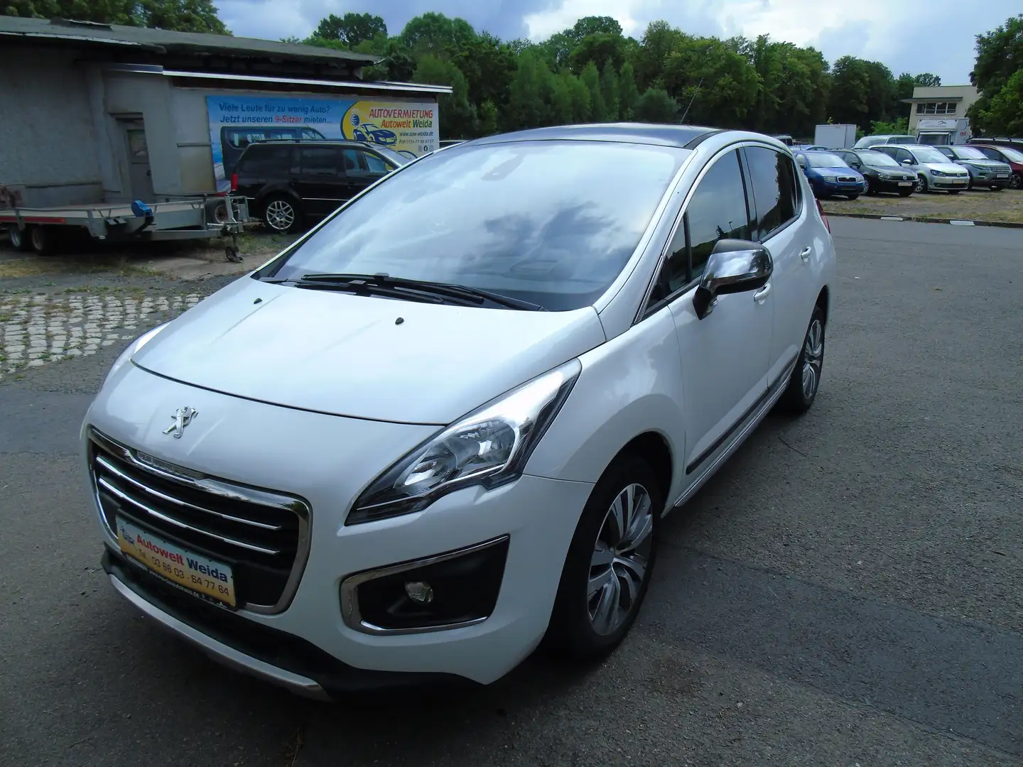 Peugeot 3008 Allure Pano,Sitzhzg,Navi,HeadUpDisplay uvm. White - 2