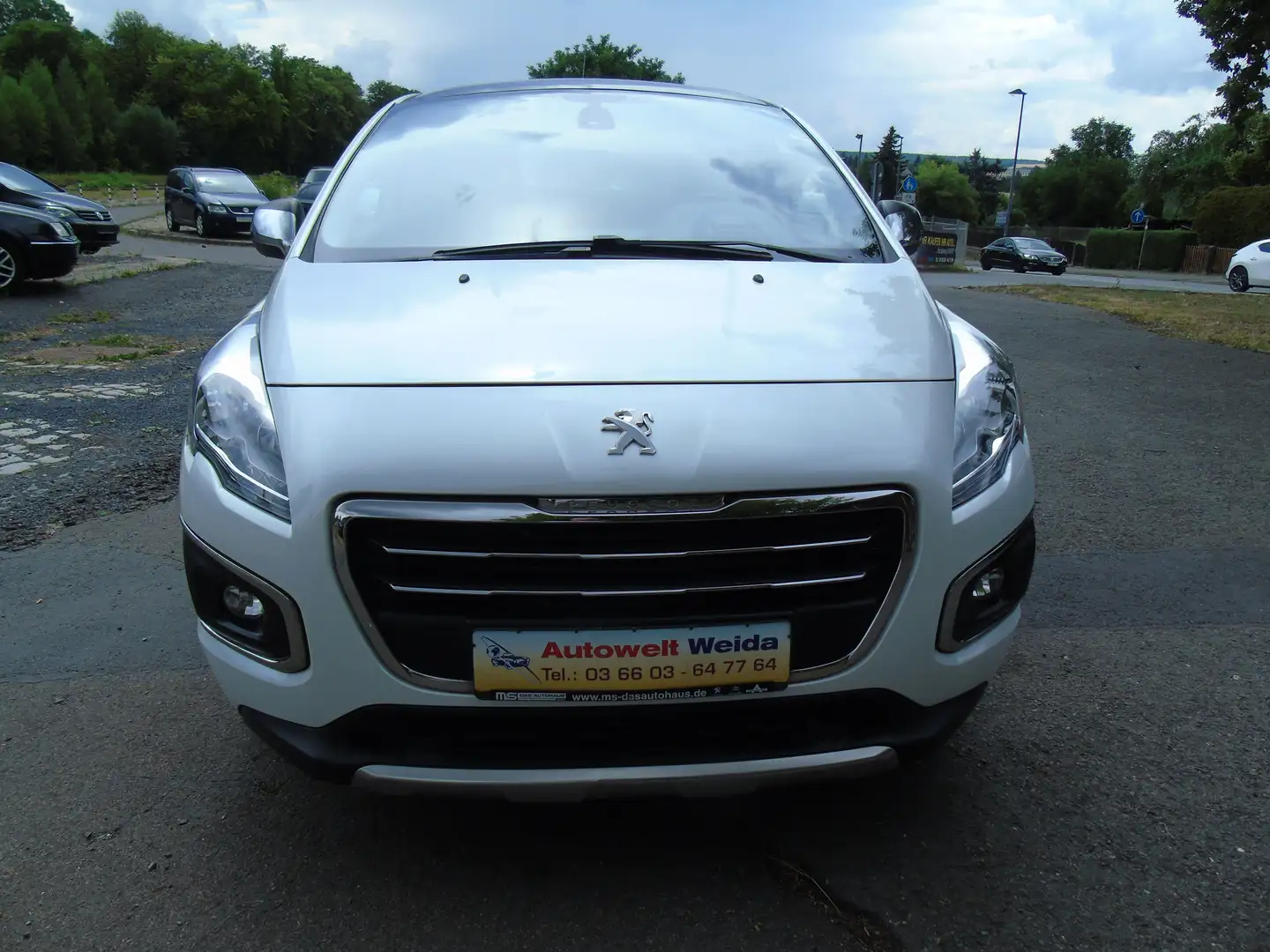 Peugeot 3008 Allure Pano,Sitzhzg,Navi,HeadUpDisplay uvm. White - 1