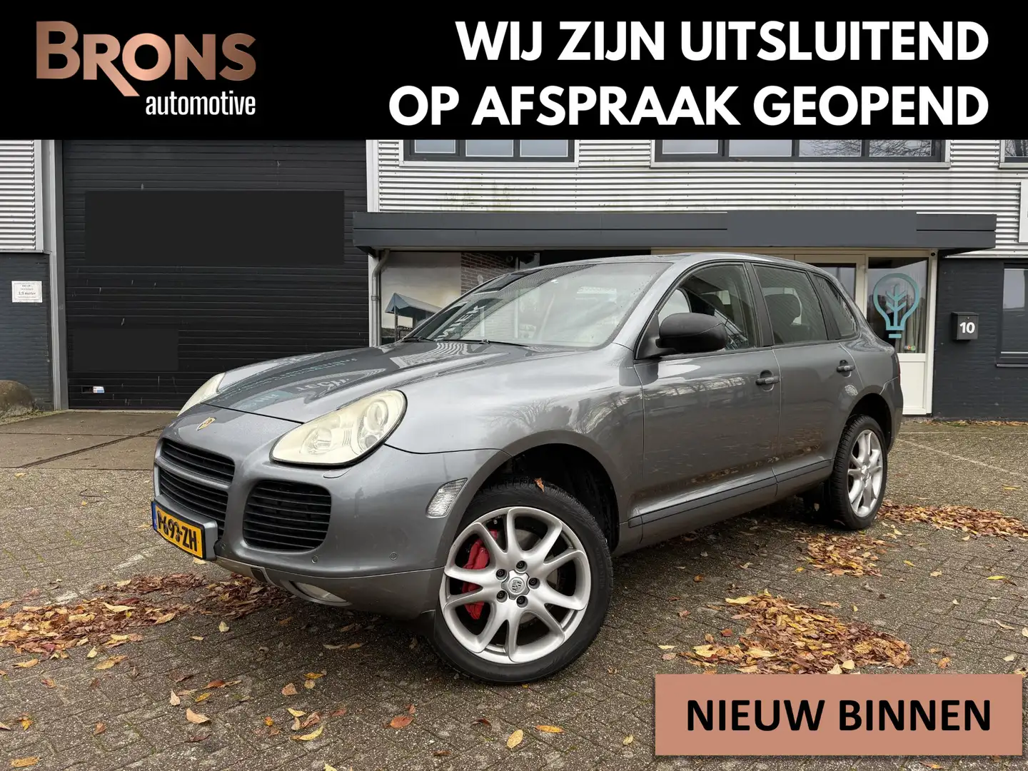 Porsche Cayenne 4.5 Turbo full options Youngtimer Gris - 1