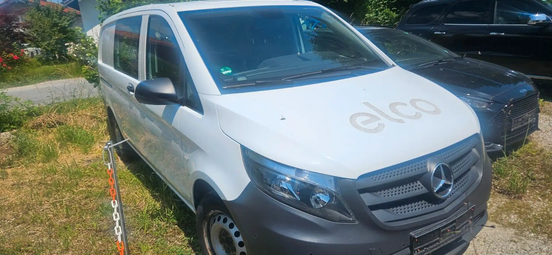 Mercedes-Benz Vito Kasten 114 RWD lang,Automatik, 2Schiebetüre Weiß - 1