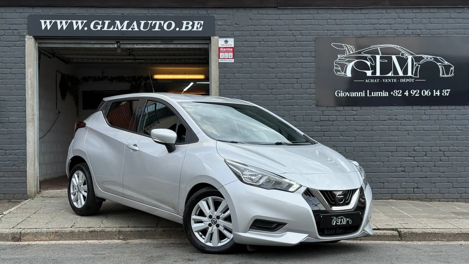 Nissan Micra 1.0 IG-T Tekna * CARPLAY * GARANTIE 12 MOIS * REGU Grigio - 1
