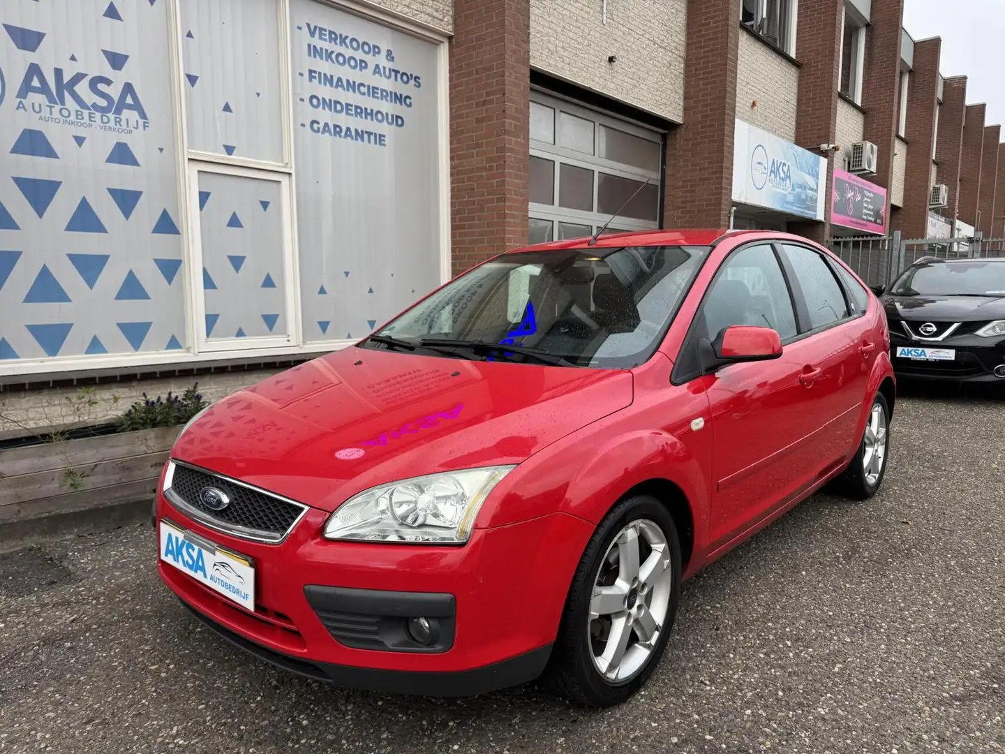 Ford Focus 1.6-16V Futura Automaat Cruisecontrol Airco Rouge - 1