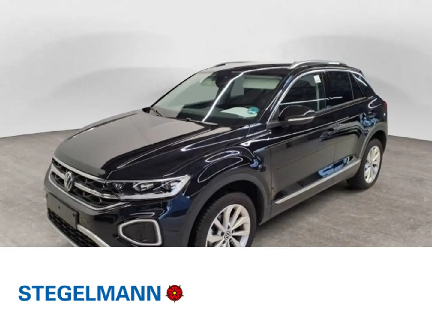 Volkswagen T-Roc 1.5 TSI DSG Style *AHK*LED*Navi*ACC* Schwarz - 1