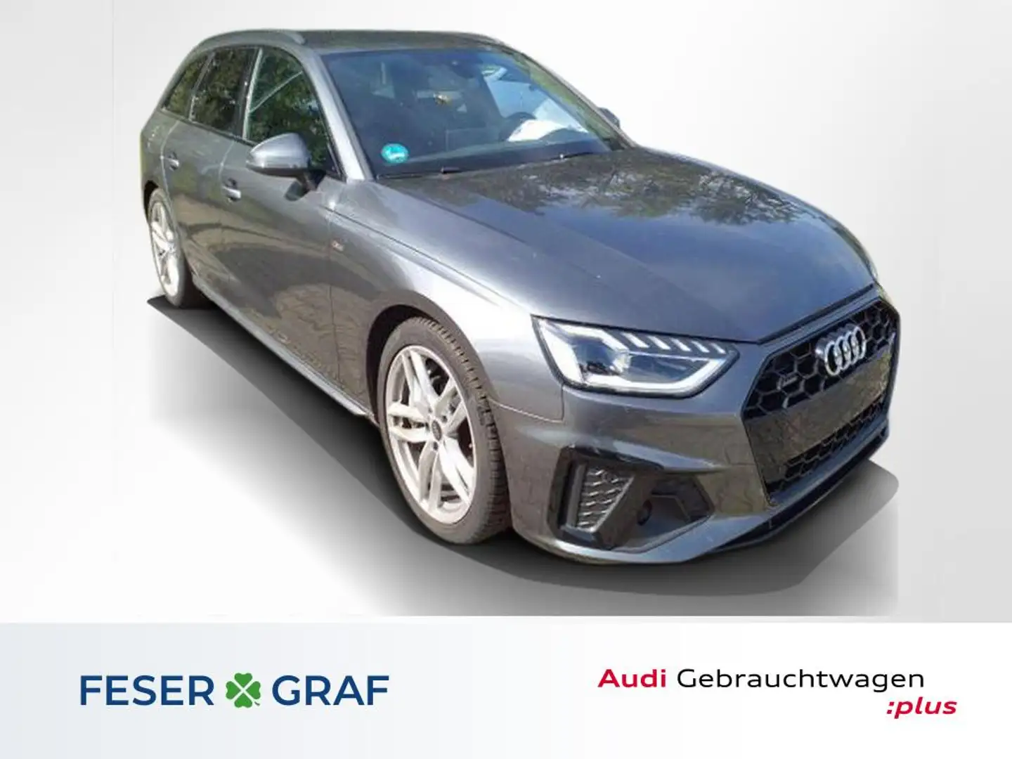 Audi A4 Avant 45 TFSI qu S Line Int Navi,LED,Leder,AHK Grau - 1