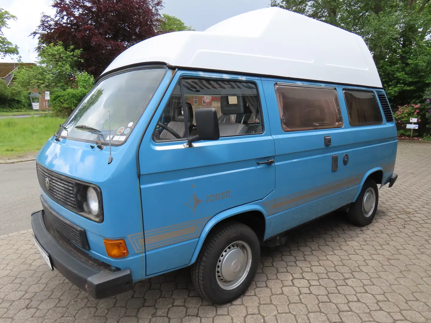 Volkswagen T3 Westfalia Joker *HU 8/2025*H-Kennzeichen*AHK* Azul - 2