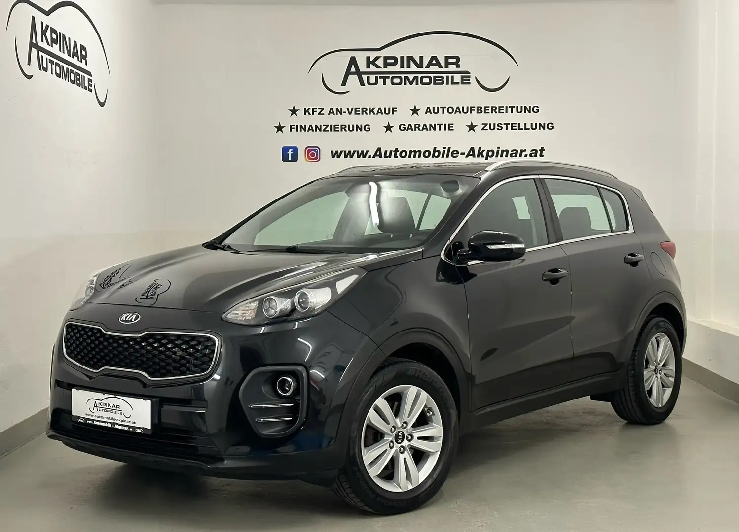 Kia Sportage 1,7 CRDI ISG NUR 36TKM - NAVI - SHZ Schwarz - 1