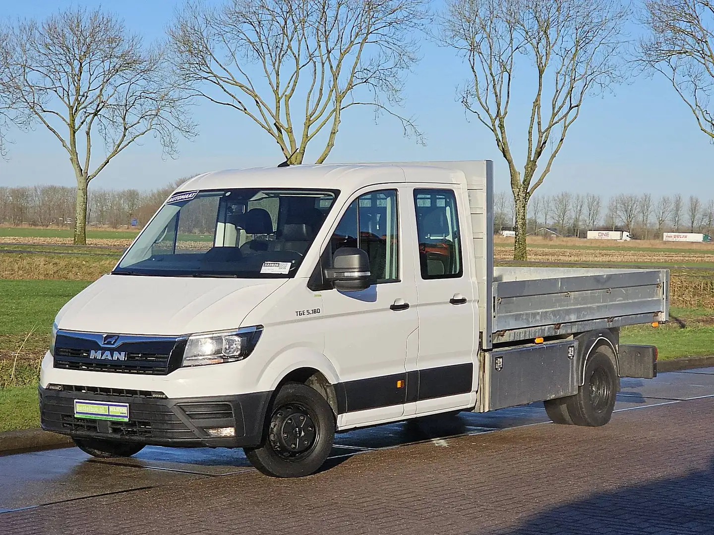 MAN TGE 5.180 ac automaat EURO6 Blanc - 2