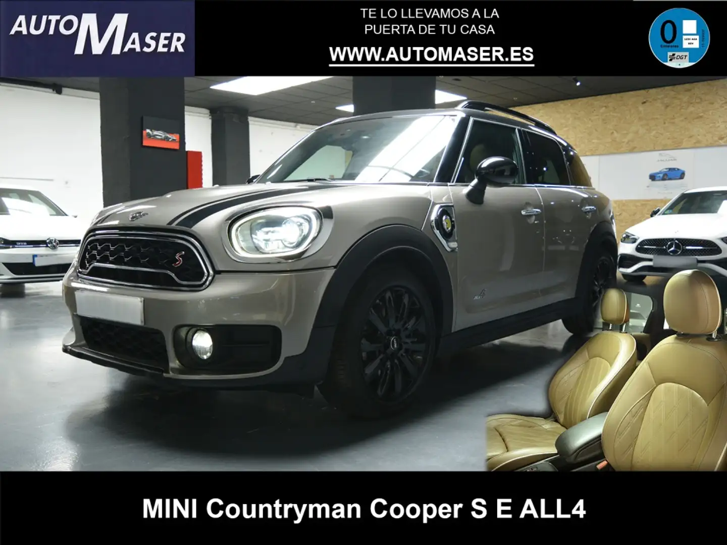MINI Cooper Countryman S E ALL4 Argento - 1