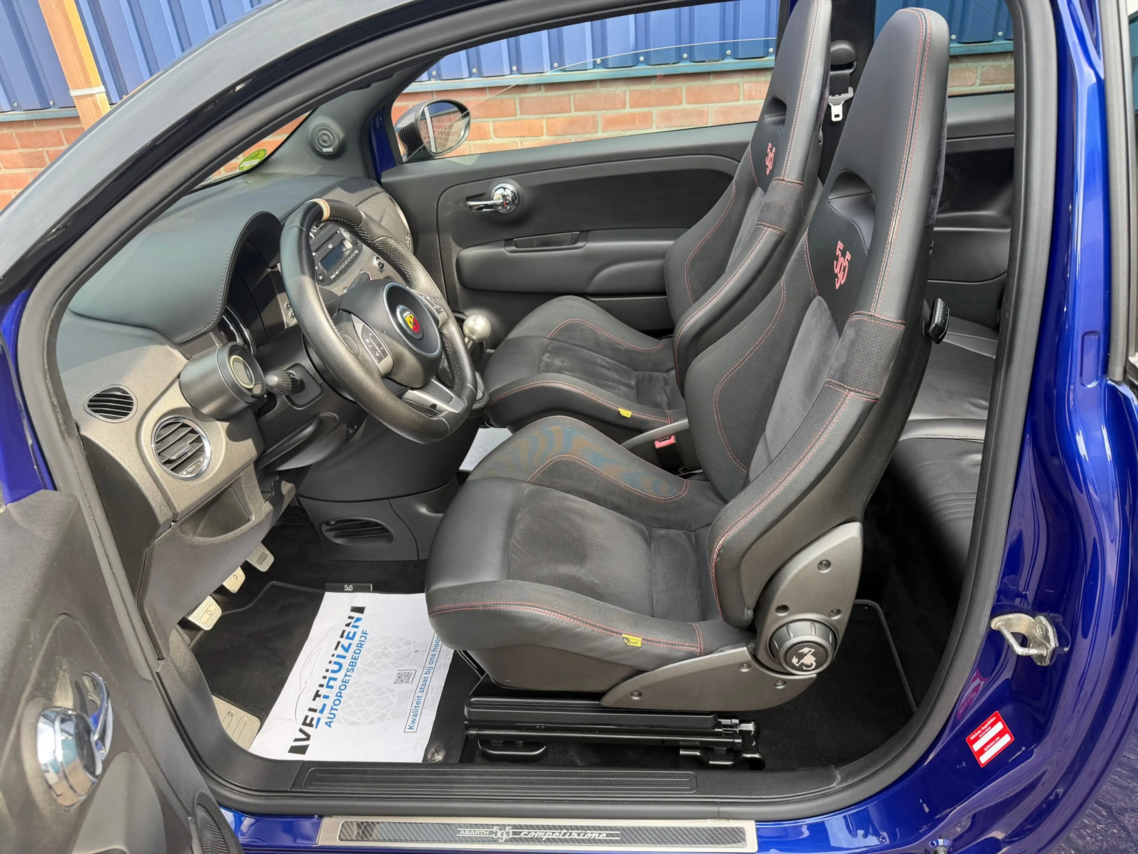 Fiat 500 Abarth 1.4 T-Jet Competizione 180pk Two-tone, Kuipstoelen — photo 23