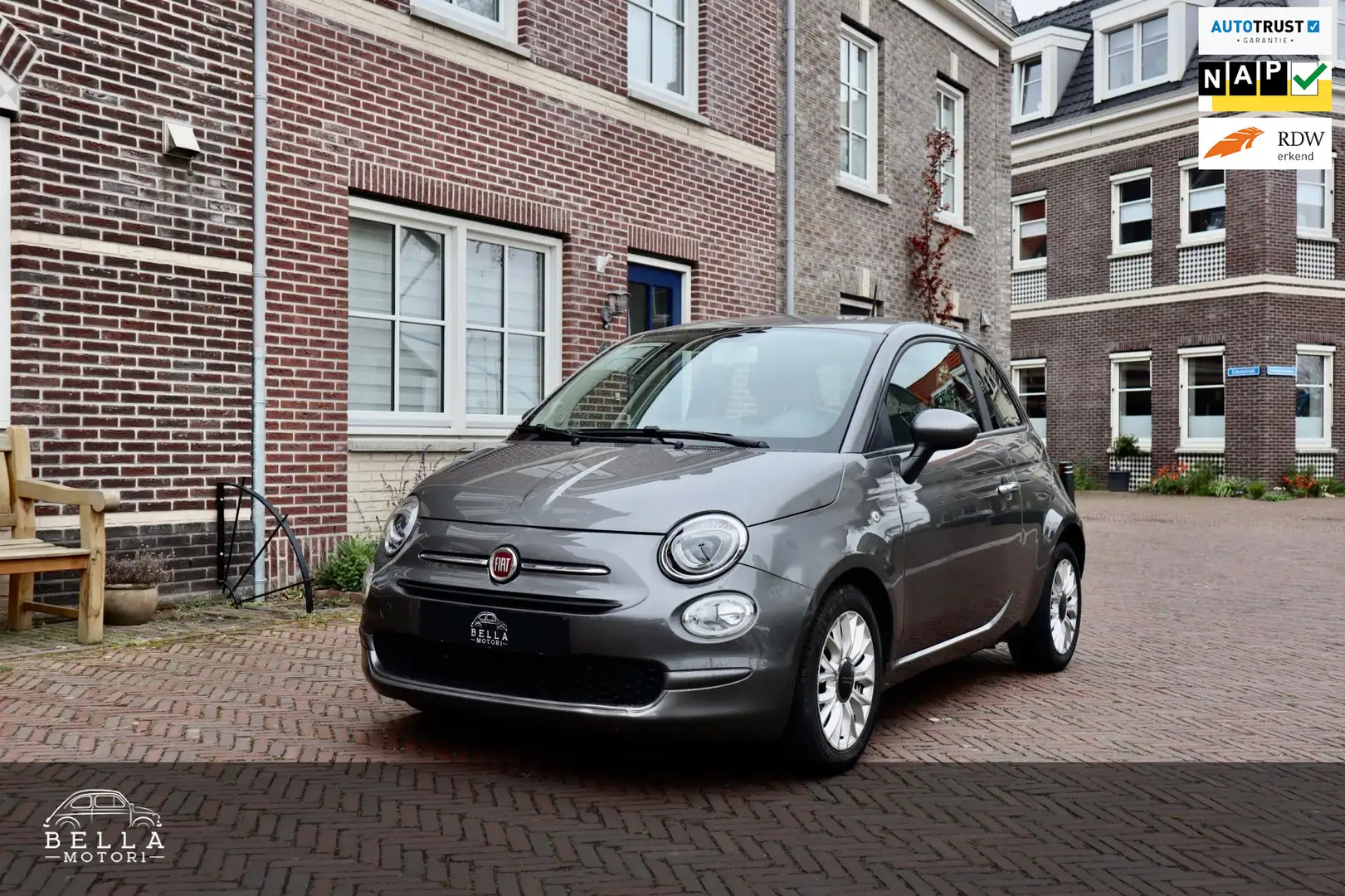 Fiat 500 Pop 0.9 TwinAir Automaat | Lichtgrijs Metallic | U Gris - 1