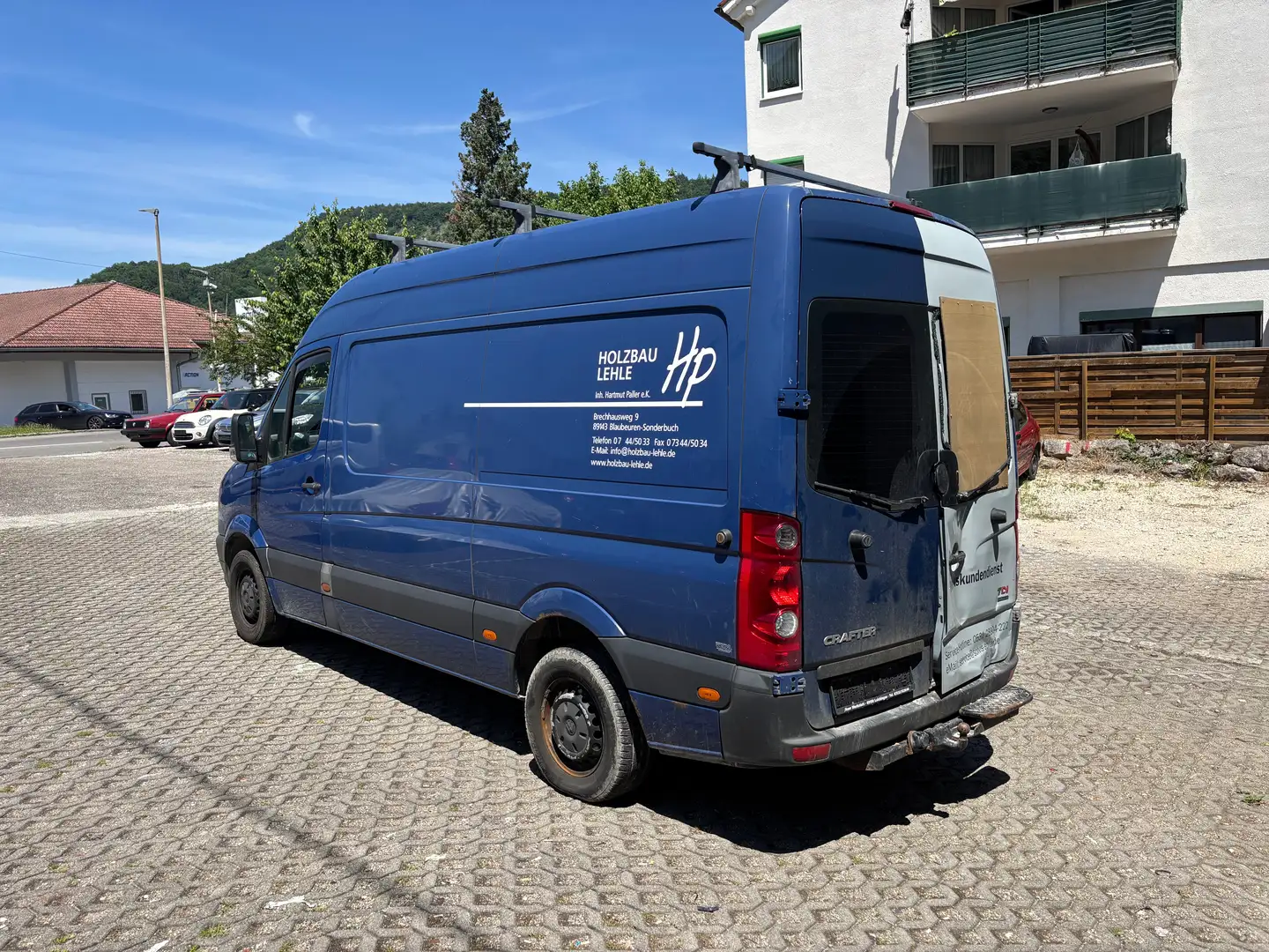 Volkswagen Crafter 35 mittel L2H2 Hochdach Bleu - 2