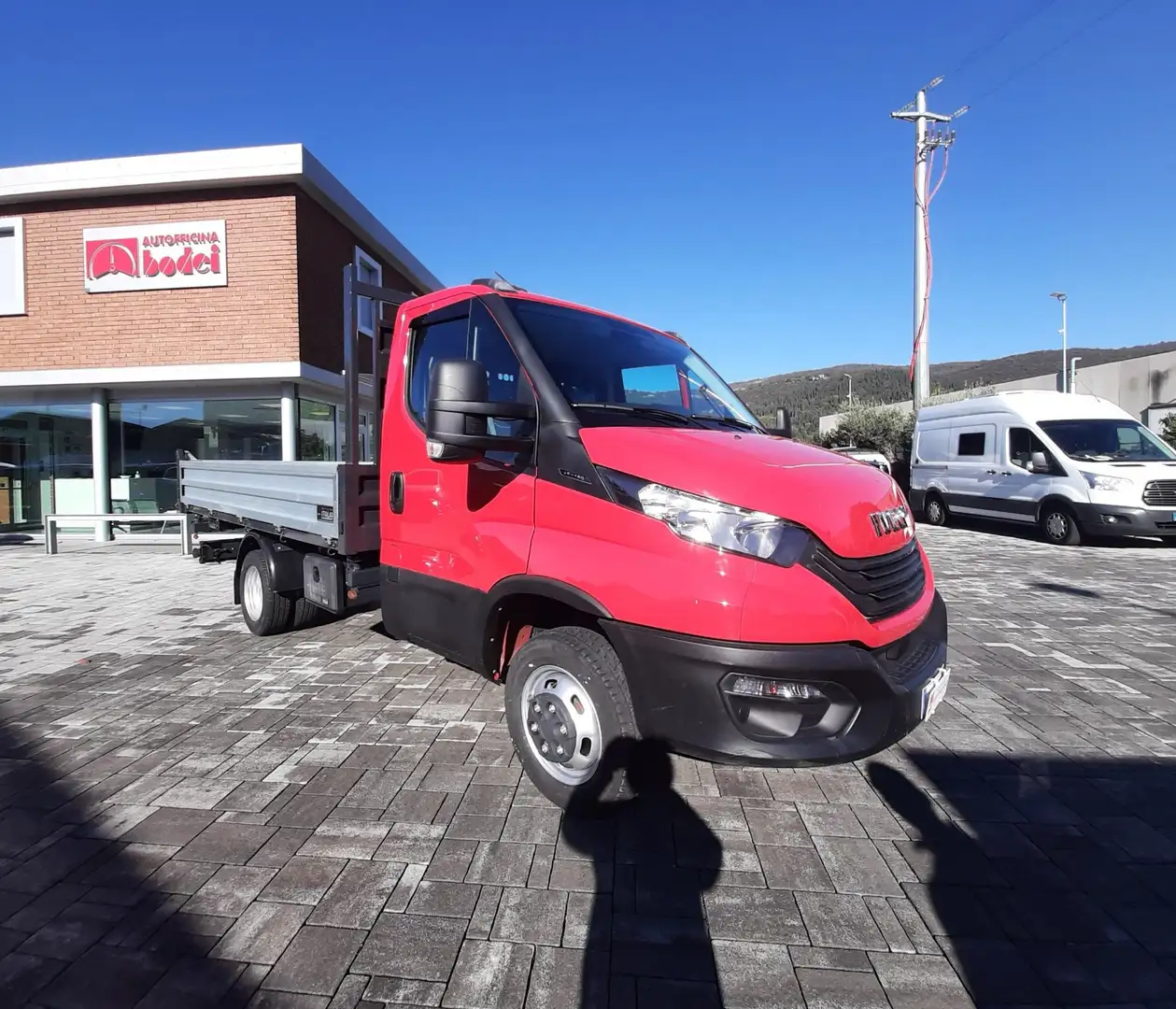 Iveco Daily 35C16H 2.3 RIBALTABILE TRILATERALE CASSONATO Rosso - 1