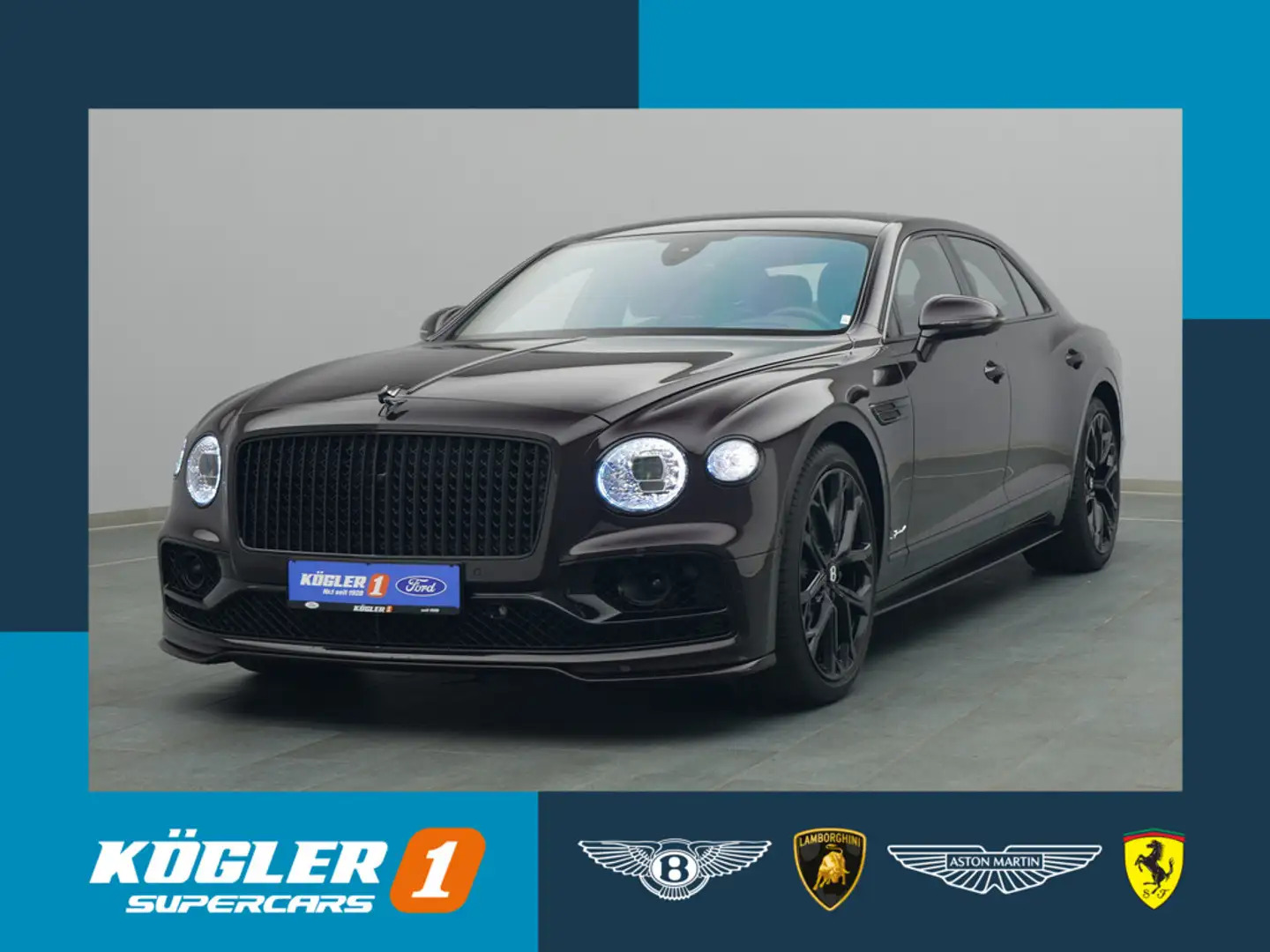 Bentley Flying Spur Speed Blackline/Touring/Styling/Naim Schwarz - 1