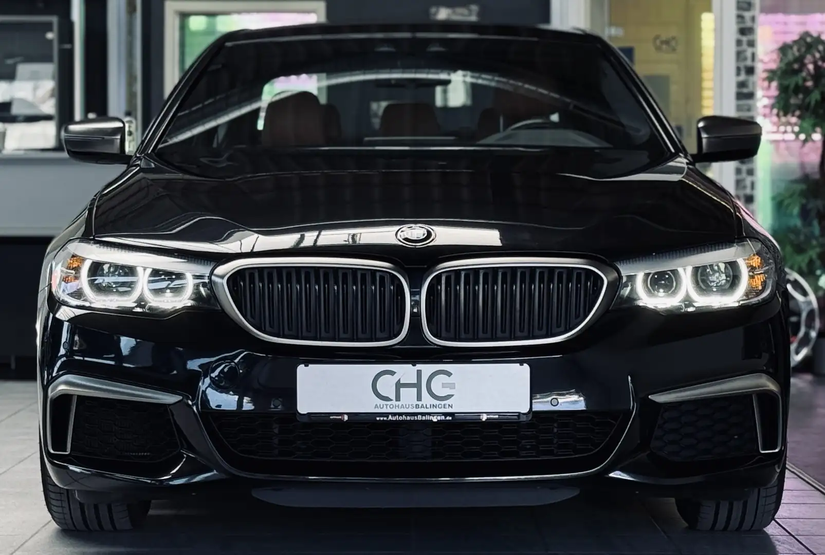 BMW M550 d xDrive AERO|HARMANK.|KAMERA|NAVI|4xSHZ|LEDER Negru - 2